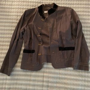 Johnny was jacket-NO buttons size L raw edges